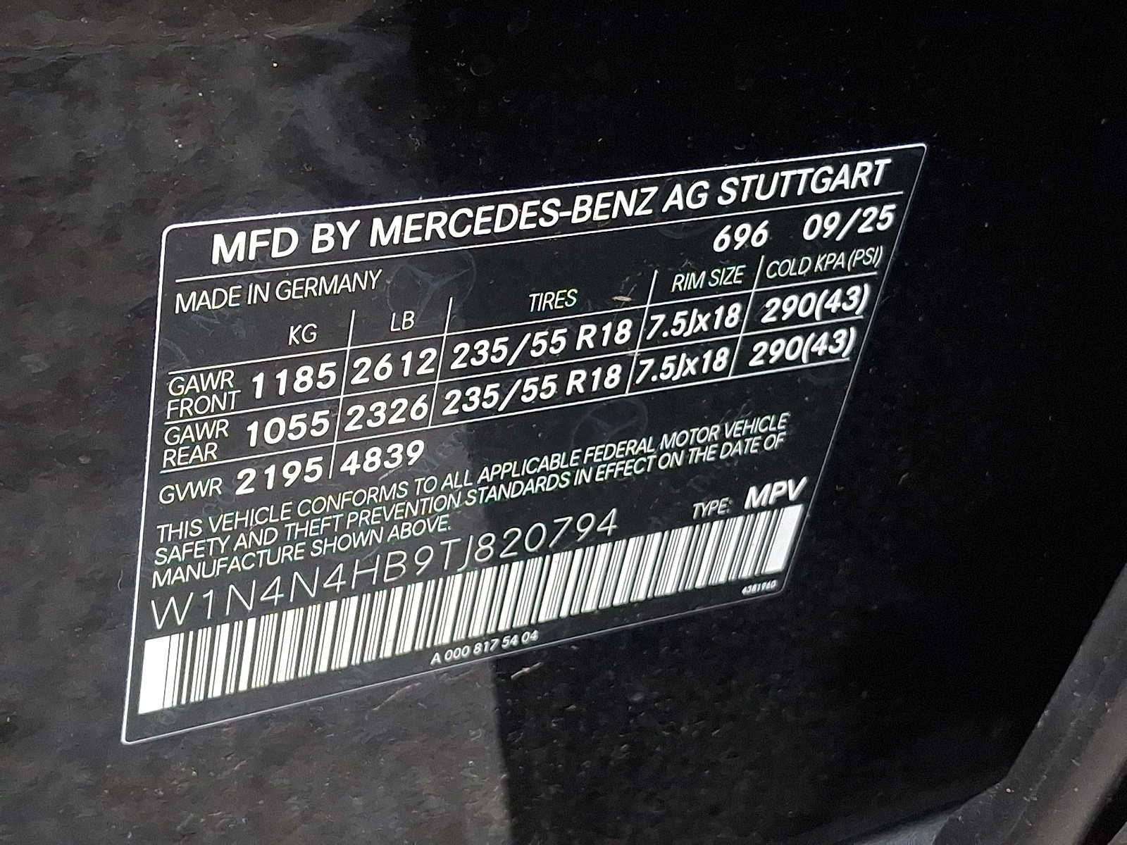 2026 Mercedes-Benz GLA GLA 250 4MATIC® SUV