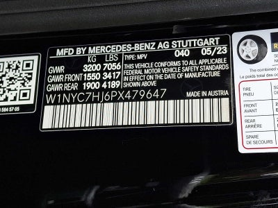 2023 Mercedes-Benz G-Class AMG® G 63 4MATIC® SUV