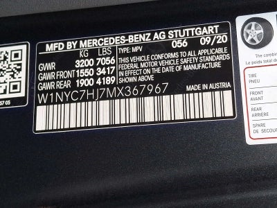 2021 Mercedes-Benz G-Class AMG® G 63 4MATIC® SUV