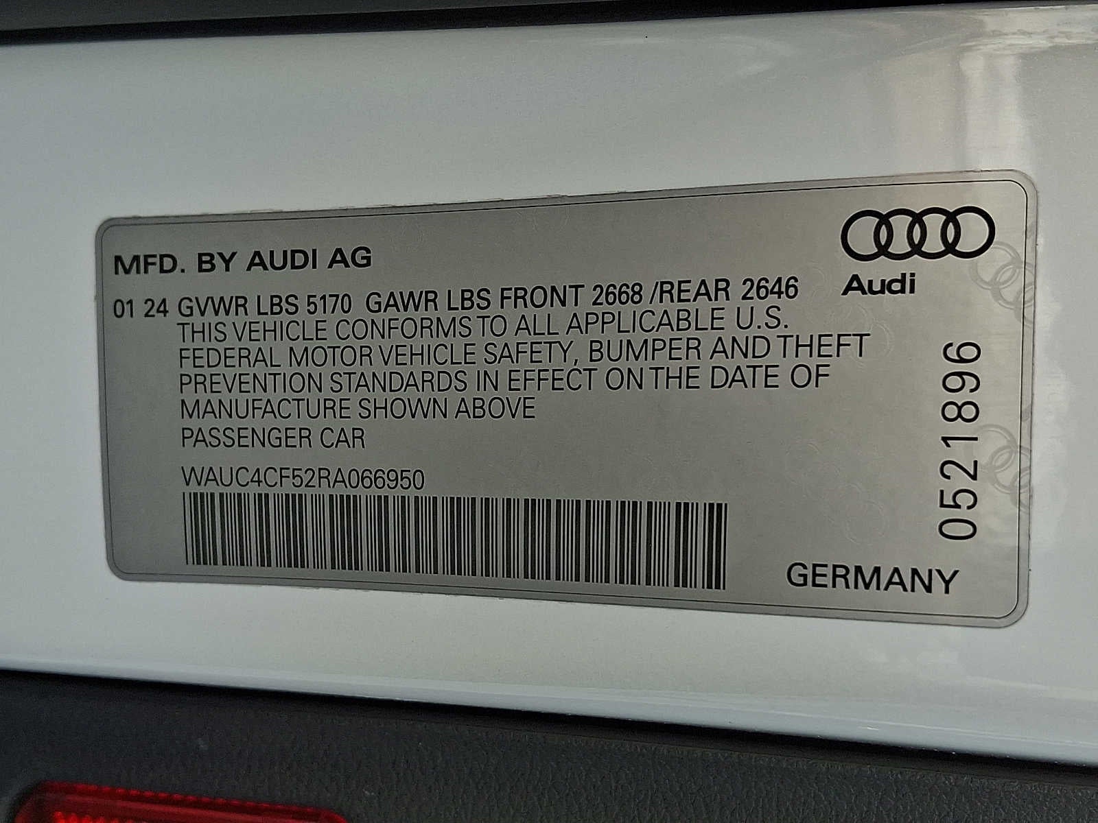 2024 Audi S5 Sportback Premium Plus 3.0 TFSI quattro