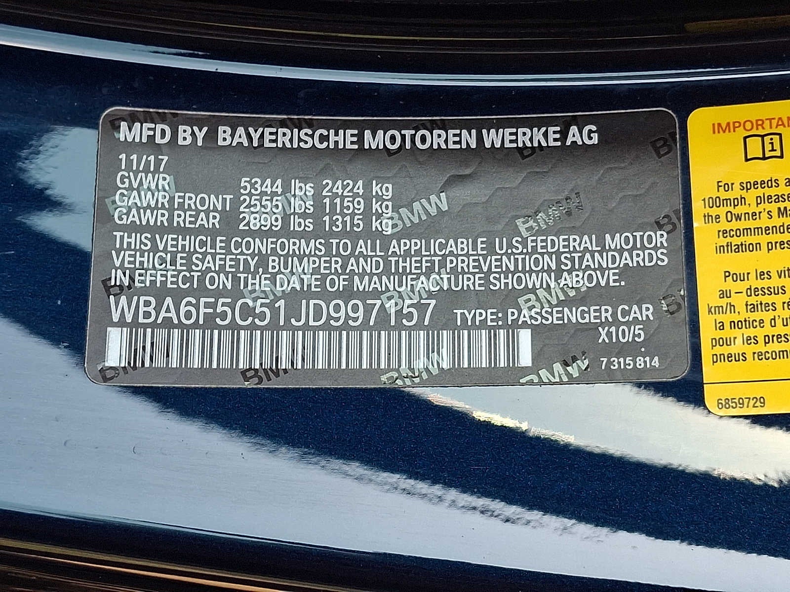 2018 BMW 6 Series 650i Convertible