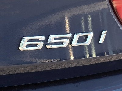 2018 BMW 6 Series 650i Convertible