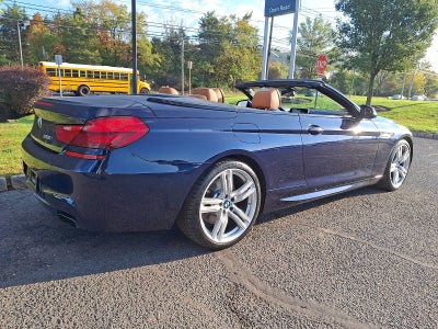 2018 BMW 6 Series 650i Convertible