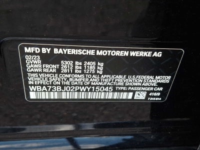 2023 BMW 5 Series 540i xDrive Sedan