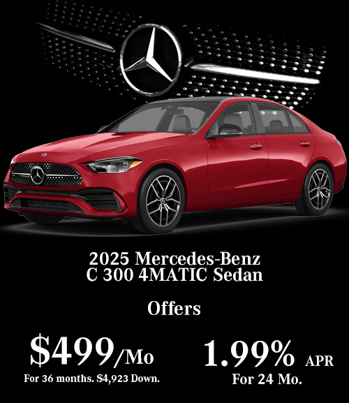 Lease a 2025 C 300 4MATIC Sedan