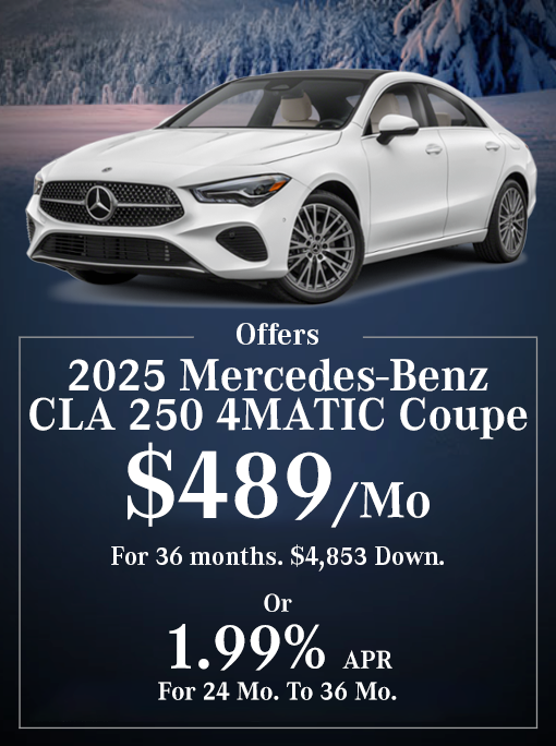 Lease a 2025 CLA 250 4MATIC Coupe