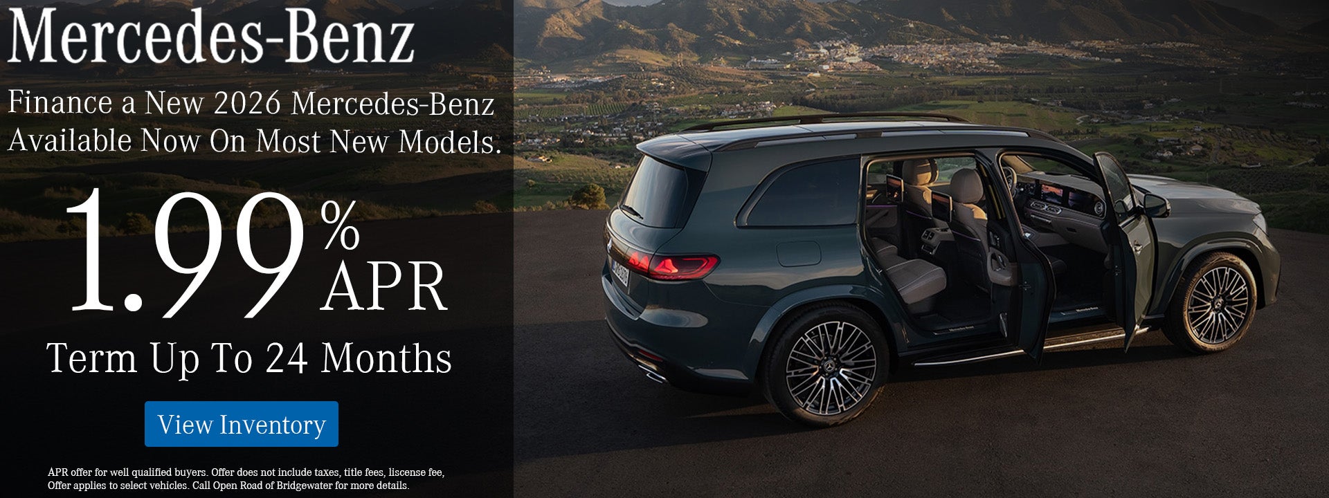 Finance New Mercedes offer Bridgewater NJ