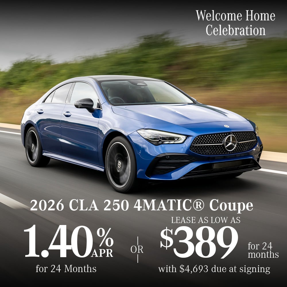 Lease A 2026 Mercedes-Benz 
CLA 250 4MATIC® Coupe
