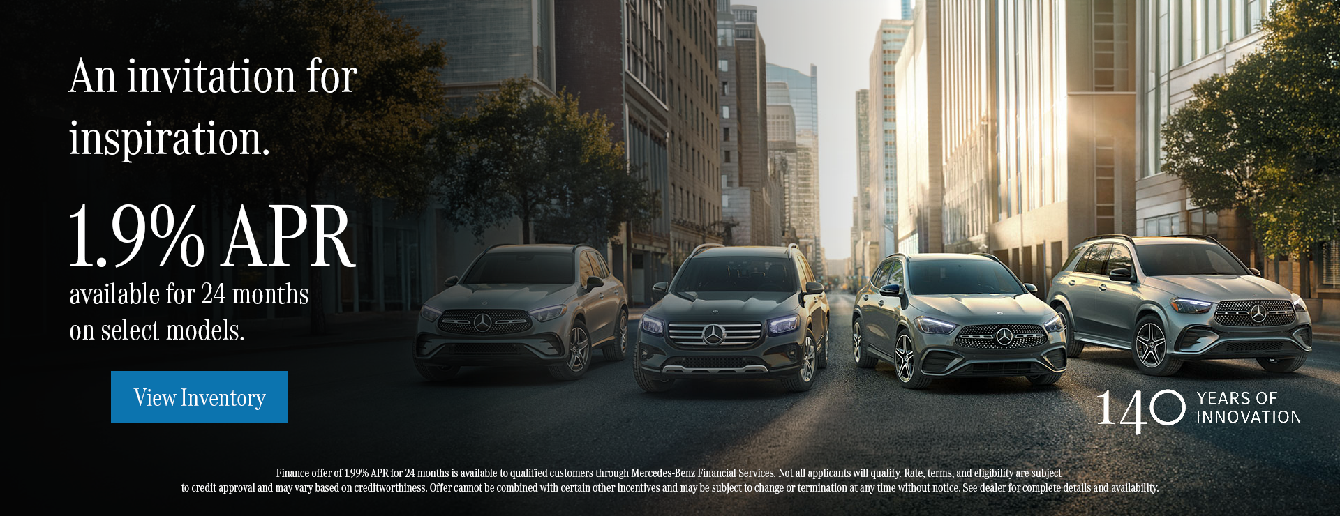 Mercedes Benz New Inventory