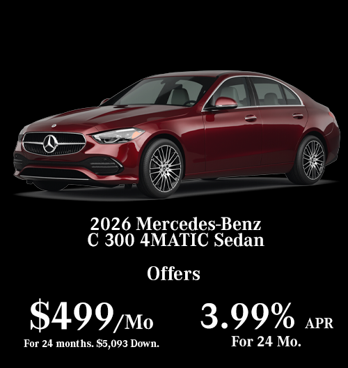 Lease a 2026 C 300 4MATIC Sedan