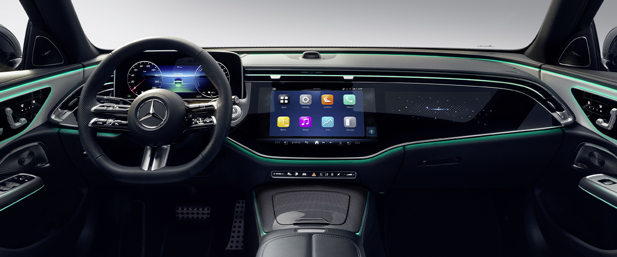 Interior of the new 2025 Mercedes-Benz Interior in NJ