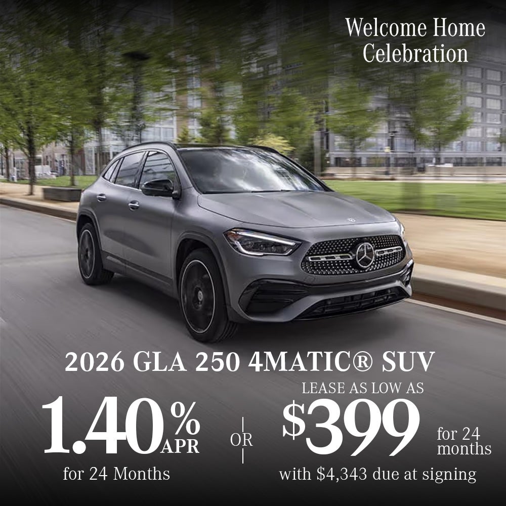 Lease A 2026 Mercedes-Benz GLA 250 4MATIC® SUV