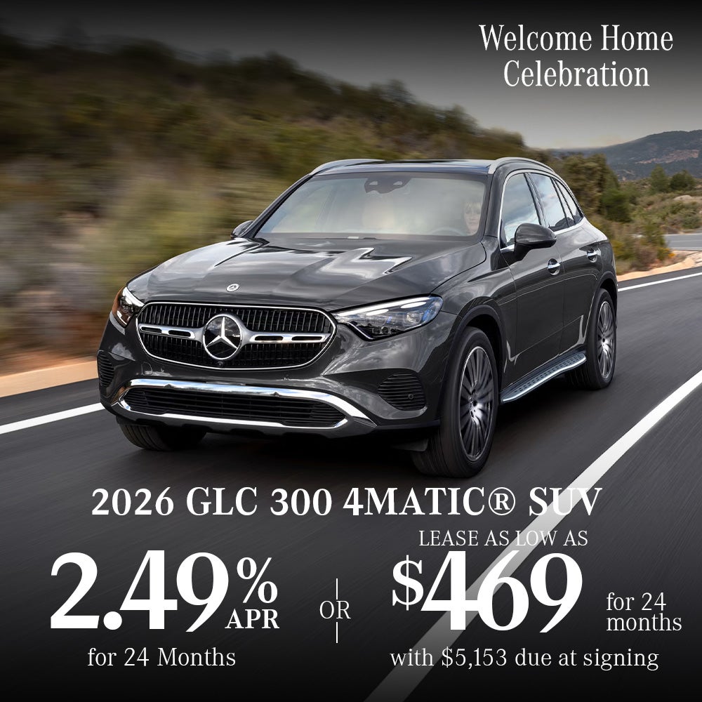 Lease A 2026 Mercedes-Benz 
GLC 300 4MATIC® SUV