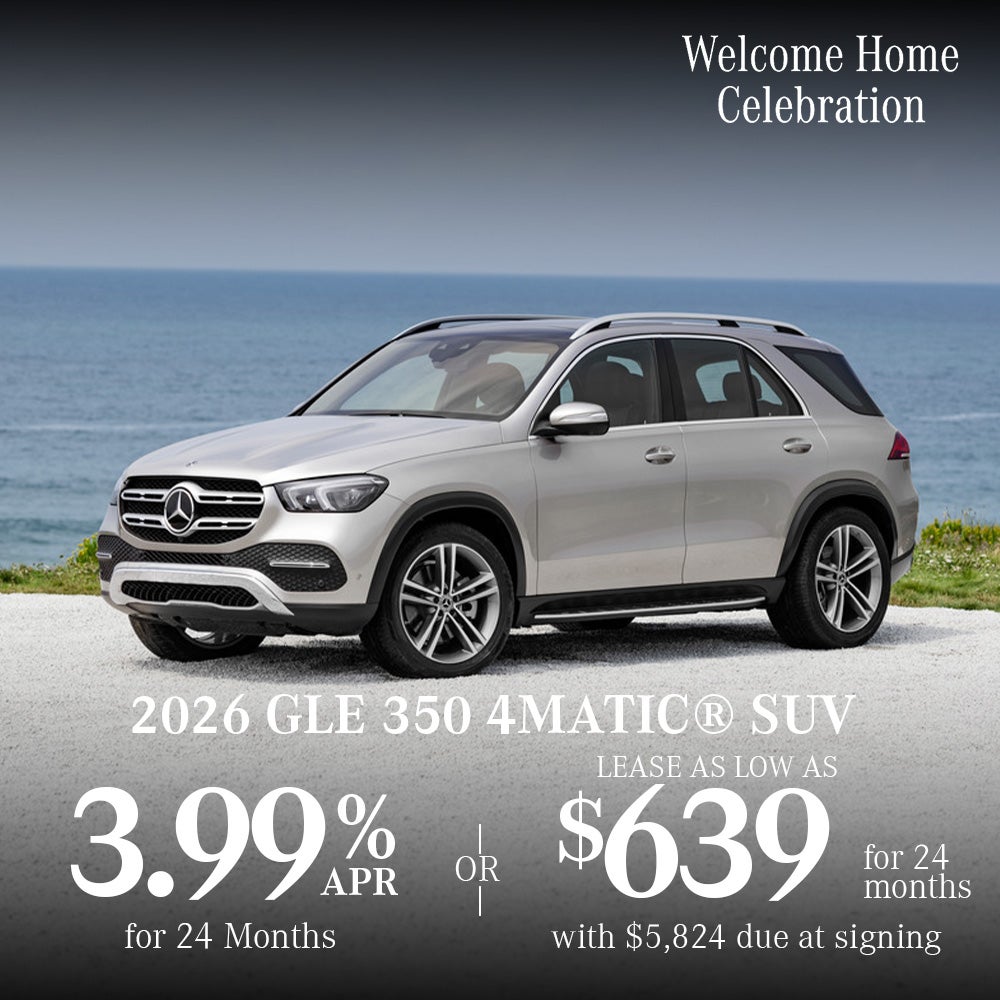Lease A 2026 Mercedes-Benz 
GLE 350 4MATIC® SUV