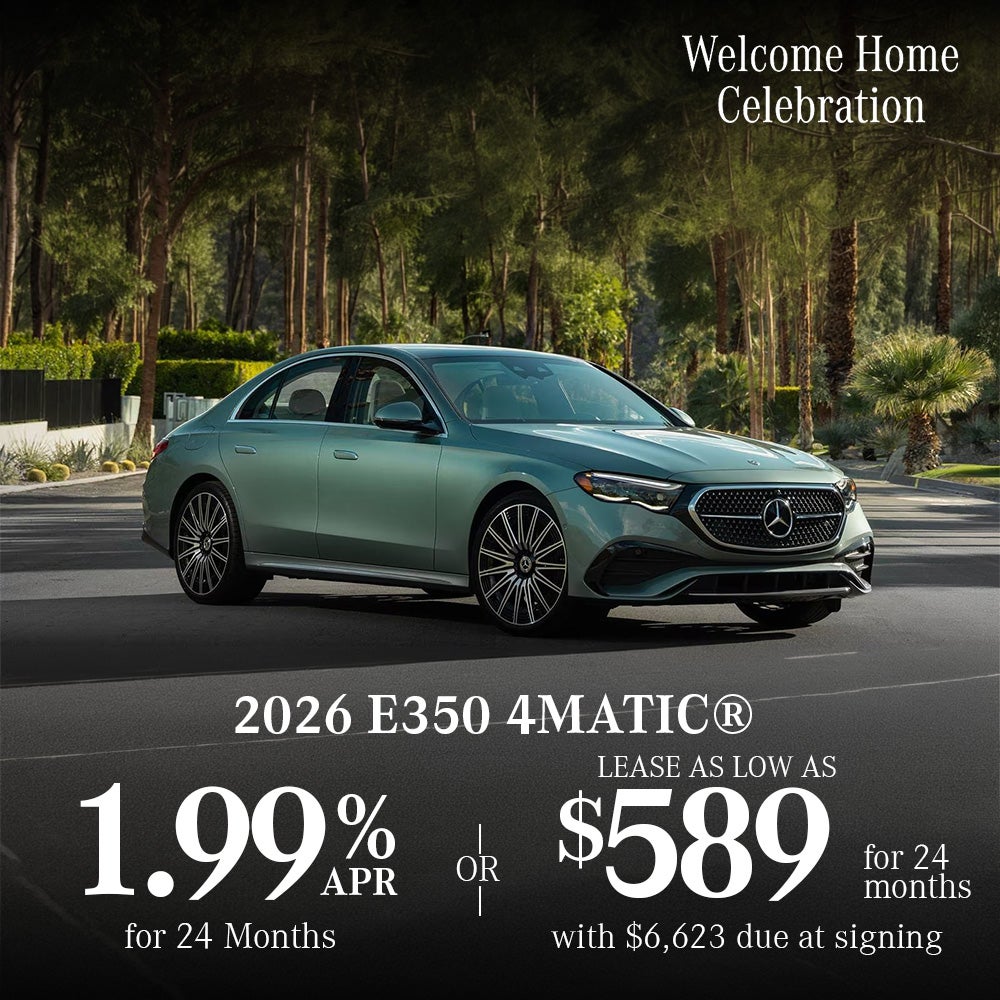 Lease A 2026 Mercedes-Benz E 350 4MATIC® Sedan