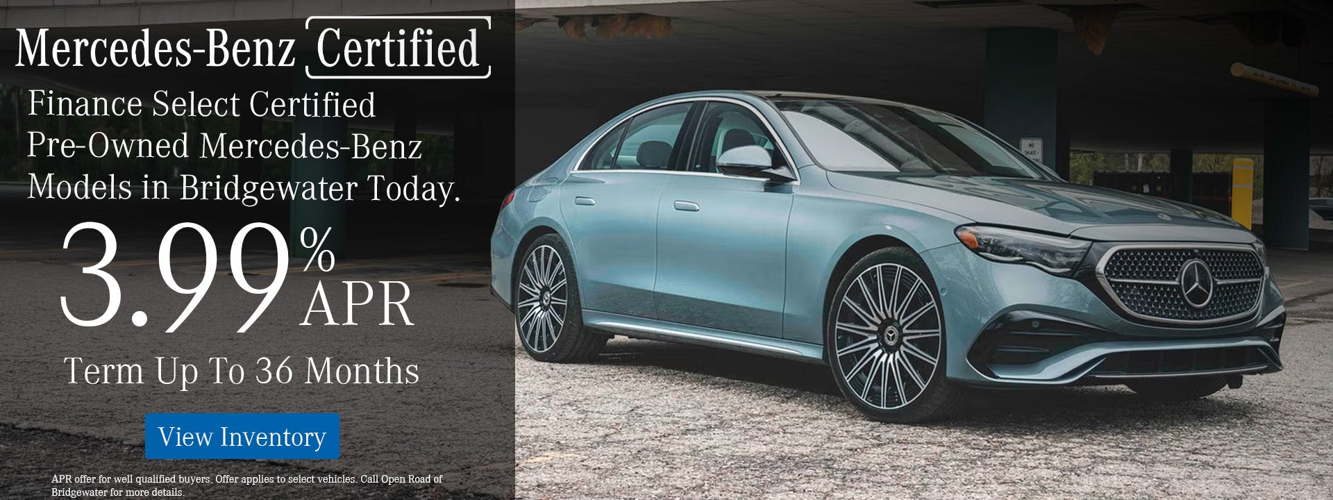 Finance CPO Offer Mercedes Bridgewater NJ