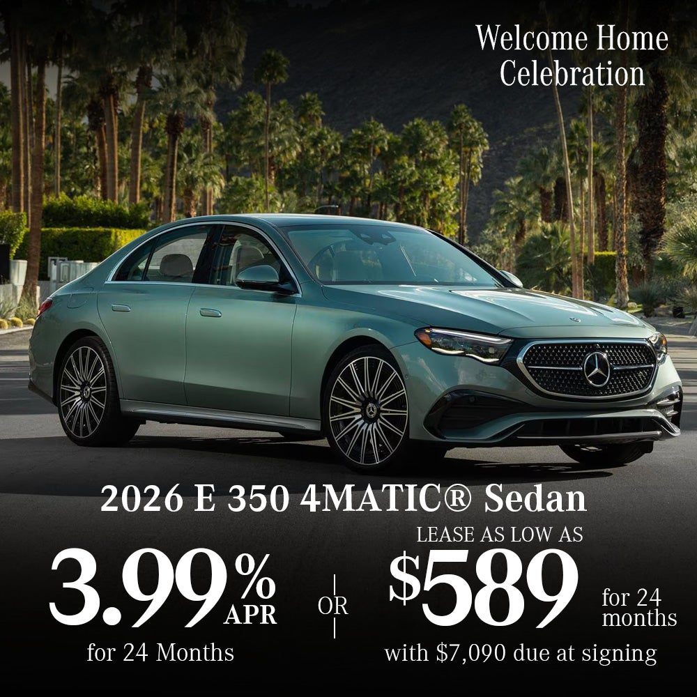 Lease A 2026 Mercedes-Benz E 350 4MATIC® Sedan